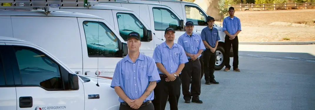 KIC Refrigeration crew ready for Mini Split Repair jobs across Montgomery Village